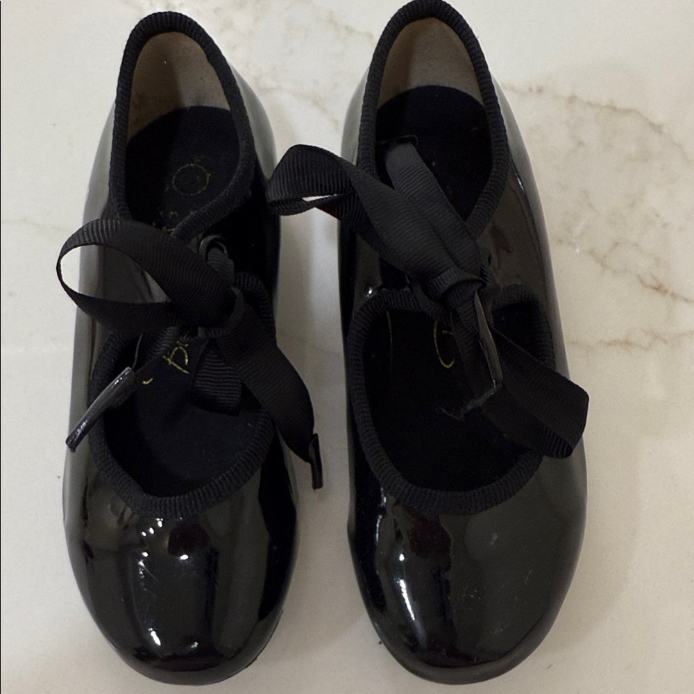 Black Kids Dance Shoes
